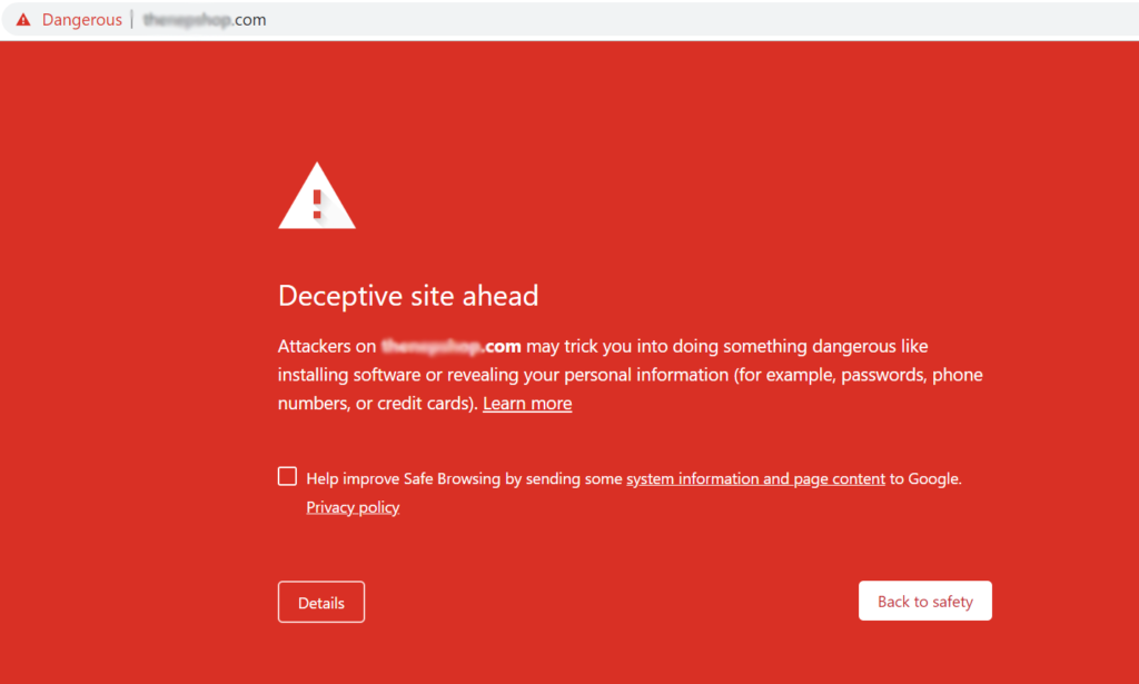 How to Fix Deceptive Site Ahead Warning 1 How to Fix Hacked Site & Remove Deceptive Site Ahead Warning