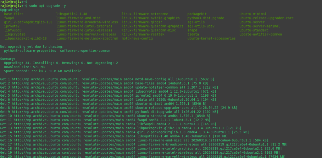 Effortlessly deploy a Production-Ready WordPress on Ubuntu 26.04 using LAMP Stack 4 upgrading the updates