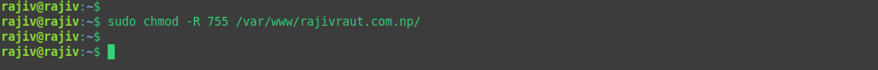 Seamlessly Deploy a MERN Application on Ubuntu with Nginx, PM2, MongoDB, and SSL 37 Setting the permissions for the project files