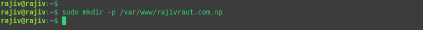 Seamlessly Deploy a MERN Application on Ubuntu with Nginx, PM2, MongoDB, and SSL 34 Creating a web root directory