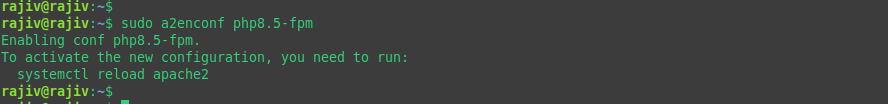 Effortlessly deploy a Production-Ready WordPress on Ubuntu 26.04 using LAMP Stack 18 Enabling the php-fpm configuration