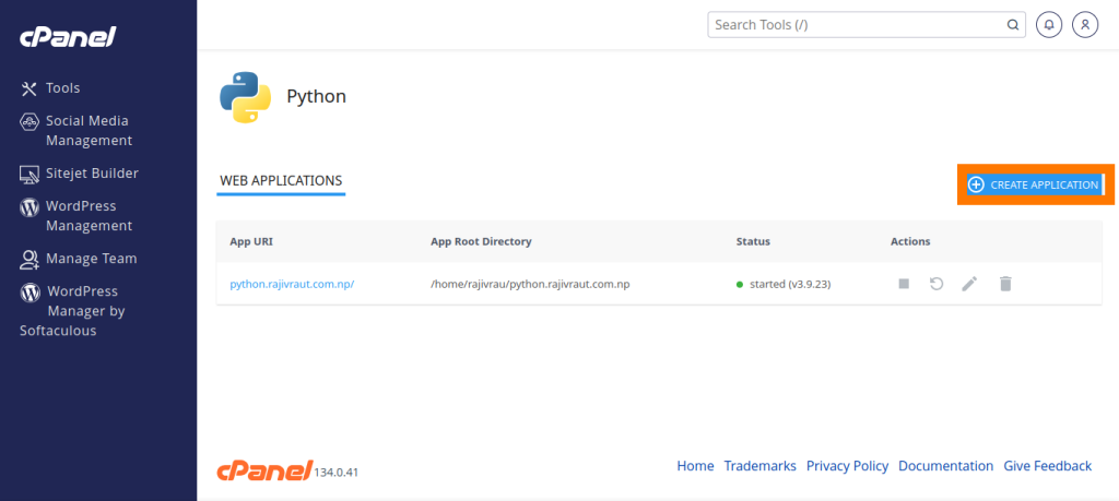 Complete Guide: Seamlessly Deploy a Python Application in cPanel 13 Create Python web application