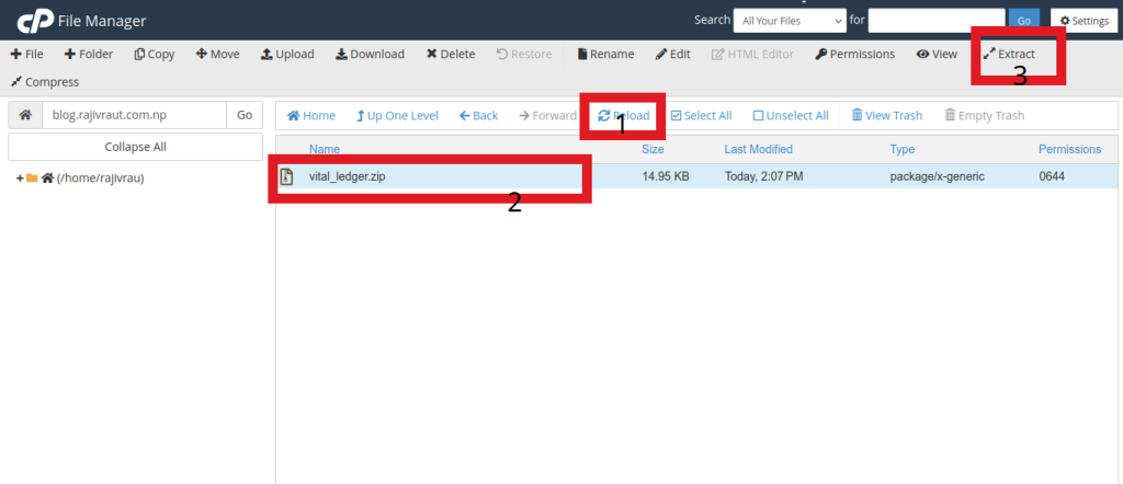 Complete Guide: Seamlessly Deploy a Python Application in cPanel 10 steps to extract the python project zip file