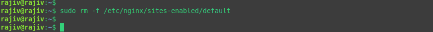 Seamlessly Deploy a MERN Application on Ubuntu with Nginx, PM2, MongoDB, and SSL 40 Removing the nginx default site